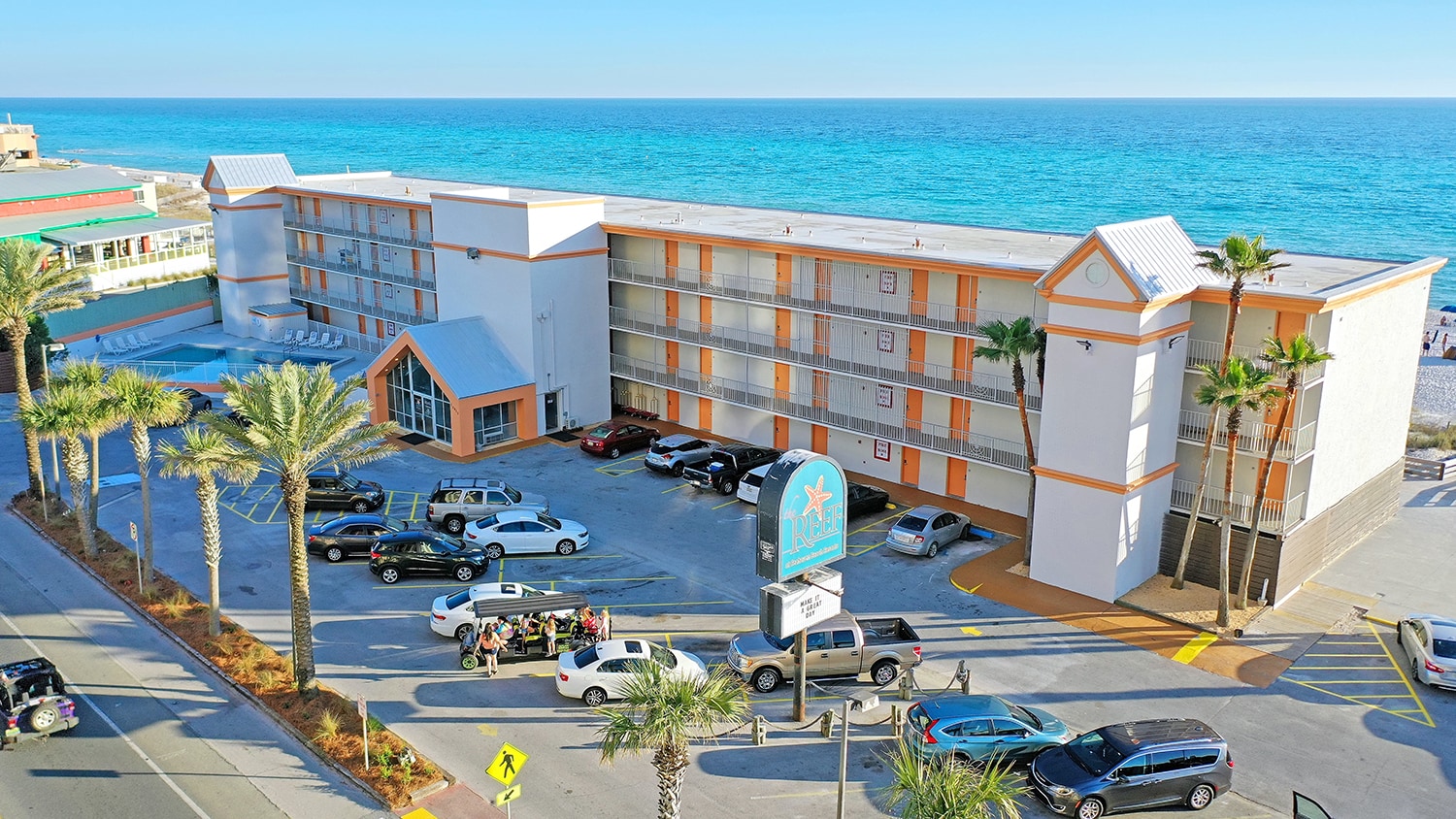 The Reef, Affordable Hotel Rooms on Panama City Beach